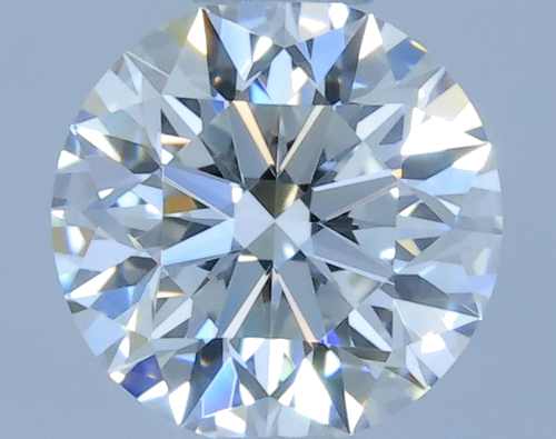 0.42 carat F-VVS1 Excellent cut Natūralus Round Deimantas (1)