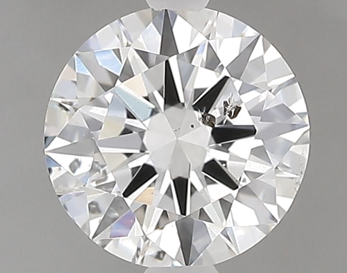 0.91 carat F-SI2 Excellent cut Natūralus Round Deimantas (1)
