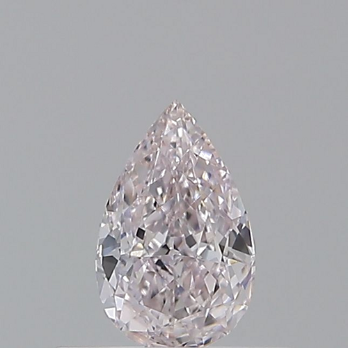 0.4 carat Fancy Light Pink-VVS2 Natūralus Pear Deimantas (1)