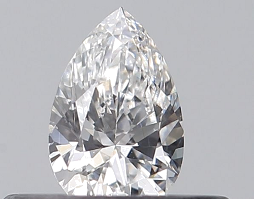 0.23 carat E-VS2 Natūralus Pear Deimantas (1)