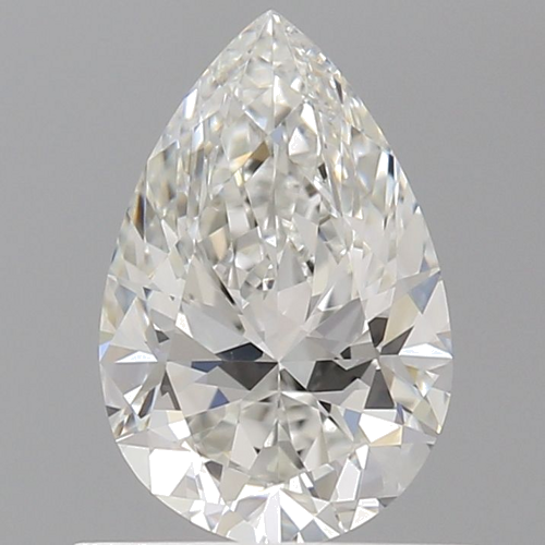 0.74 carat G-VVS1 Natūralus Pear Deimantas (1)