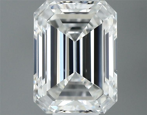 0.3 carat F-VVS2 Natūralus Emerald Deimantas (1)