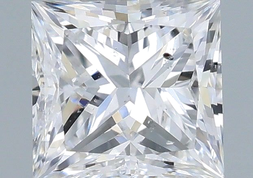 0.5 carat D-SI1 Natūralus Princess Deimantas (1)