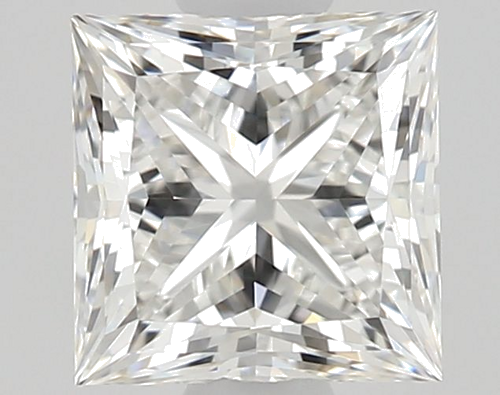 0.61 carat G-VVS2 Natūralus Princess Deimantas (1)
