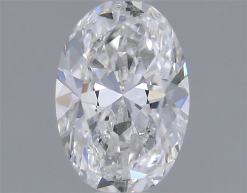 0.5 carat E-VS2 Natūralus Oval Deimantas (1)