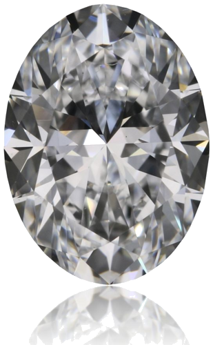 0.7 carat D-VS1 Natūralus Oval Deimantas (1)