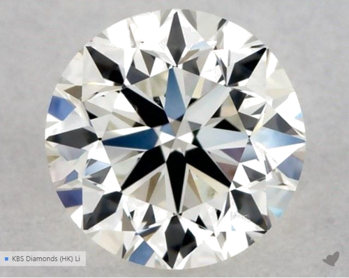 0.3 carat I-VS2 Very Good cut Natūralus Round Deimantas (1)