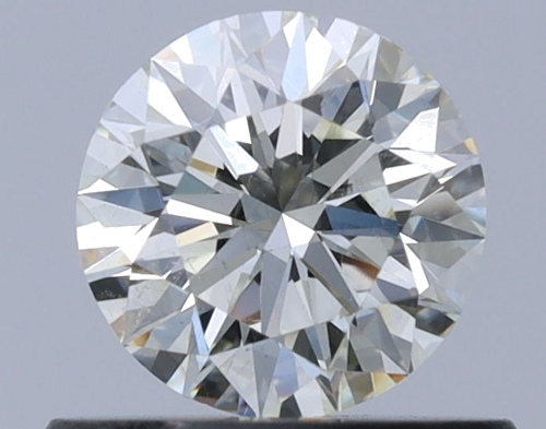 0.53 carat K-SI1 Excellent cut Natūralus Round Deimantas (1)