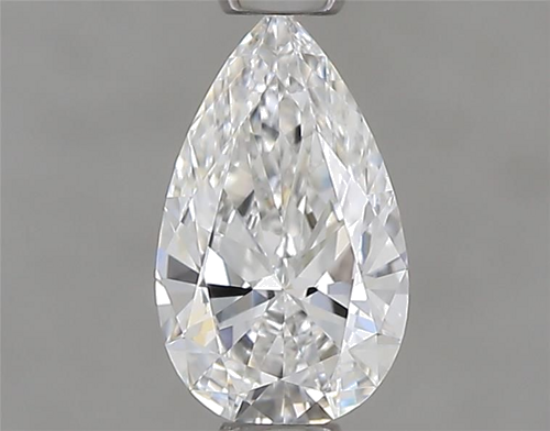 0.4 carat F-VS1 Natūralus Pear Deimantas (1)