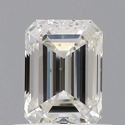 0.53 carat J-SI1 Natūralus Emerald Deimantas (1)