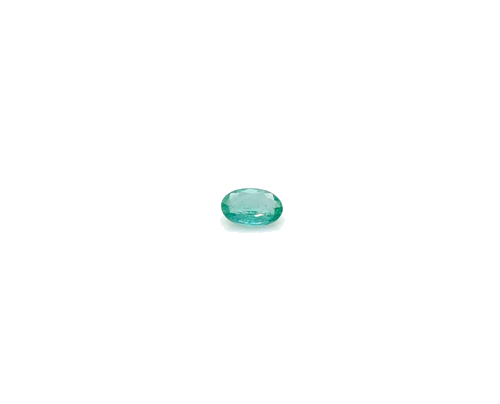 0.35 carat GREEN Oval Smaragdas (1)