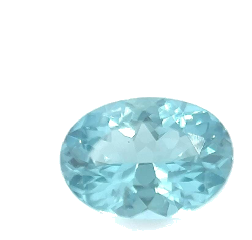 0.45 carat BLUE Oval Tourmaline (1)