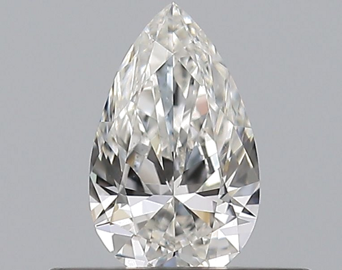 0.3 carat G-VS2 Natūralus Pear Deimantas (1)