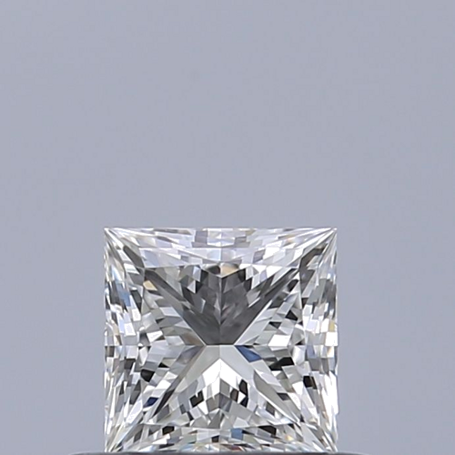 0.4 carat F-VVS2 Natūralus Princess Deimantas (1)