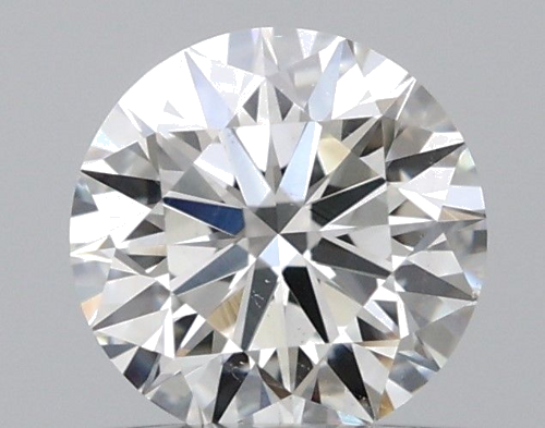 0.46 carat I-SI1 Excellent cut Natūralus Round Deimantas (1)