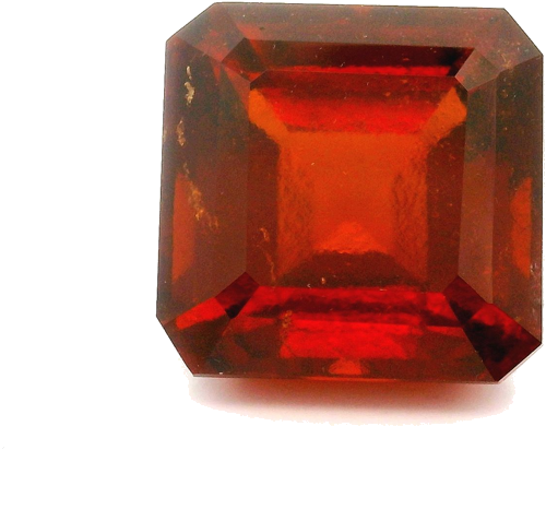 8.35 carat RED STEP cut Octagonal Garnet (1)