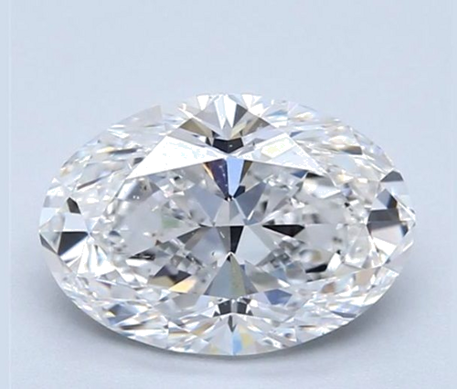 2.05 carat E-SI1 Natūralus Oval Deimantas (1)