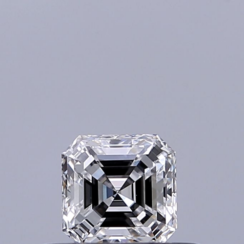 0.3 carat D-VVS1 Natūralus Asscher Deimantas (1)