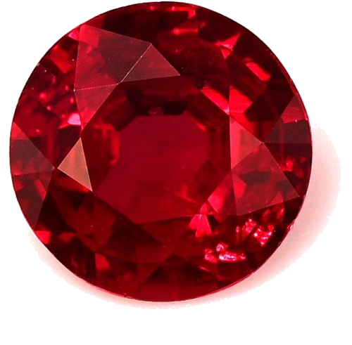 0.53 carat RED Round Rubinas (1)
