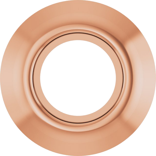 14K Rose 3.4 mm Round Bezel-Set Slide Pendant Mounting (1)