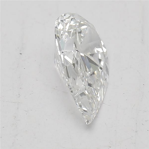 0.63 carat E-VS1 Natūralus Pear Deimantas (1)