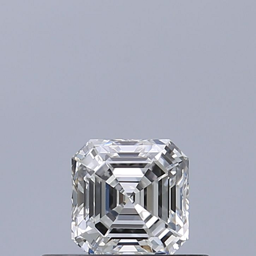 0.37 carat E-IF Natūralus Asscher Deimantas (1)