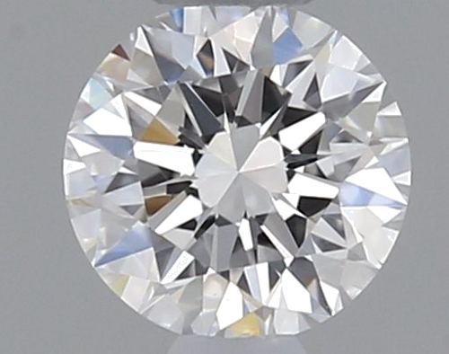 0.23 carat D-VVS1 Excellent cut Natūralus Round Deimantas (1)