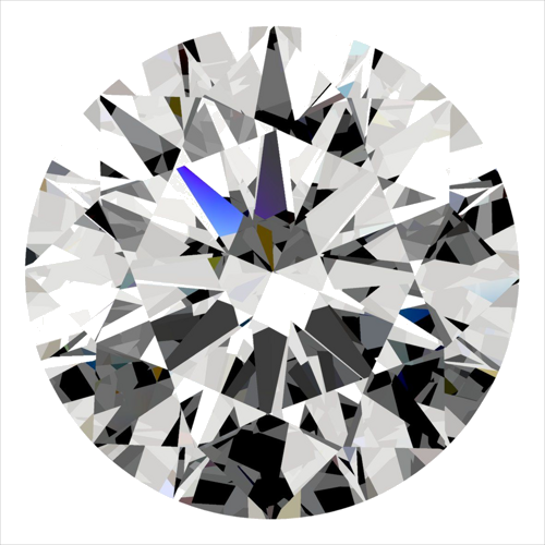 0.31 carat H-SI1 Excellent cut Natūralus Round Deimantas (1)