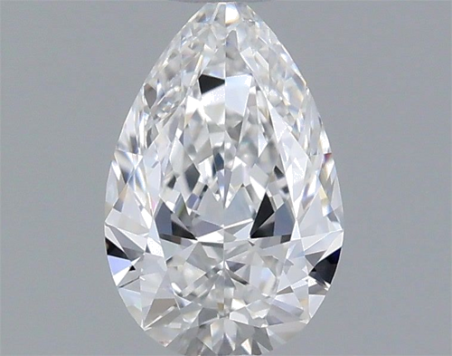 0.32 carat E-VVS2 Natūralus Pear Deimantas (1)