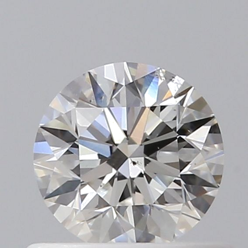 0.51 carat G-SI2 Excellent cut Natūralus Round Deimantas (1)