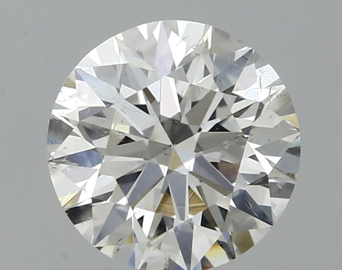 0.62 carat G-SI2 Excellent cut Natūralus Round Deimantas (1)