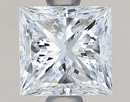 0.9 carat G-VVS1 Natūralus Princess Deimantas (1)