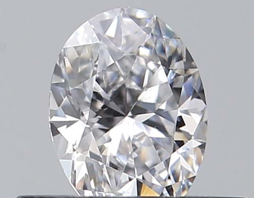 0.4 carat D-VVS2 Natūralus Oval Deimantas (1)