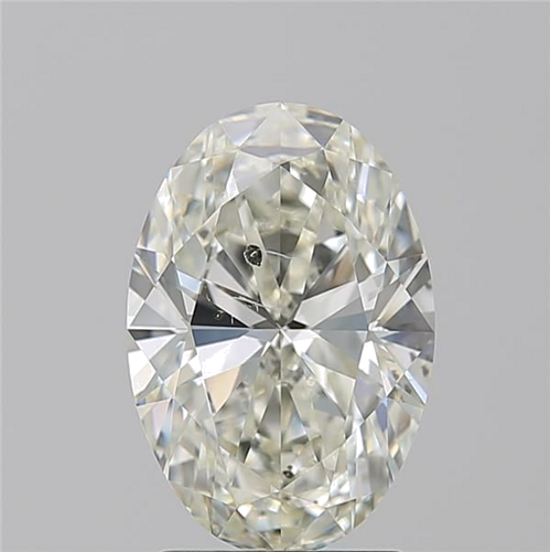 2.2 carat K-SI2 Natūralus Oval Deimantas (1)