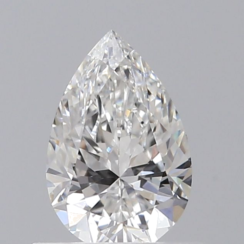 0.46 carat E-VS2 Natūralus Pear Deimantas (1)