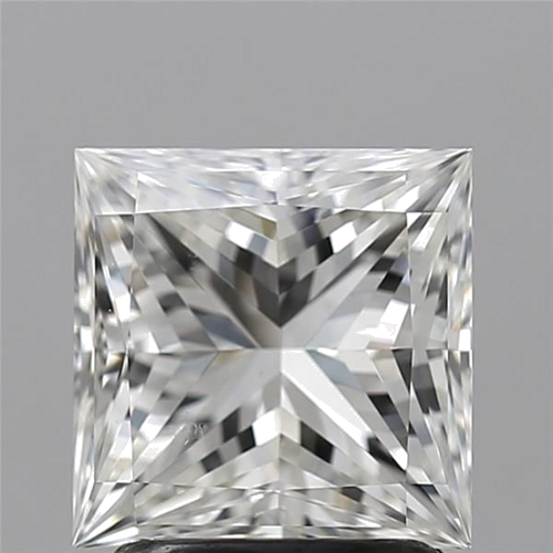 2.02 carat H-SI1 Natūralus Princess Deimantas (1)