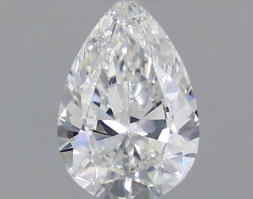 0.3 carat G-VVS1 Natūralus Pear Deimantas (1)