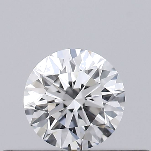 0.2 carat E-VVS2 Excellent cut Natūralus Round Deimantas (1)