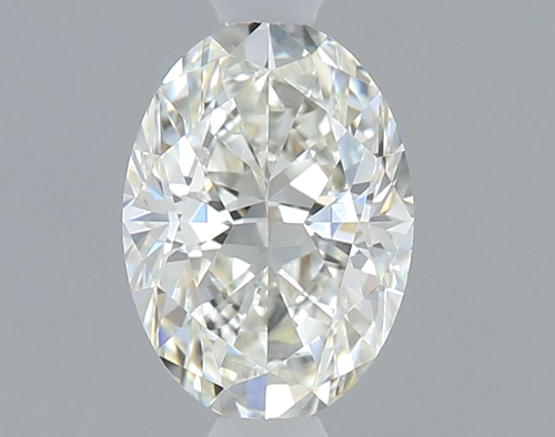 0.5 carat I-VS1 Natūralus Oval Deimantas (1)