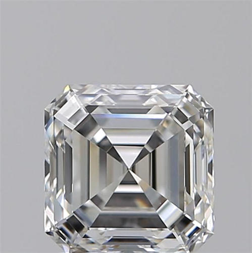 1.52 carat F-VVS2 Natūralus Asscher Deimantas (1)