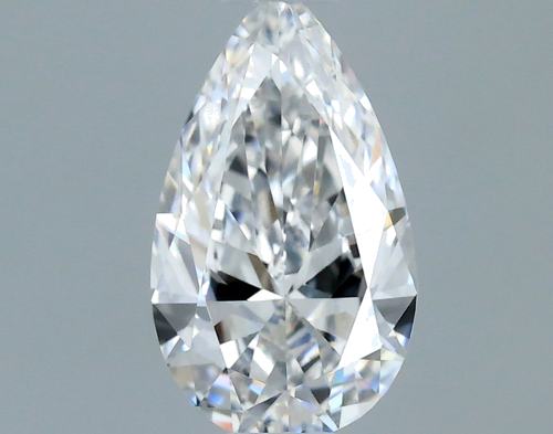 0.32 carat E-IF Natūralus Pear Deimantas (1)