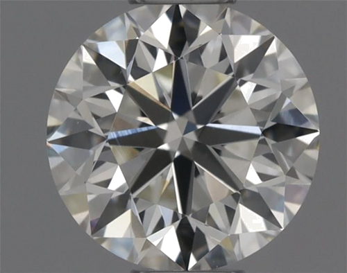 0.4 carat K-VS2 Very Good cut Natūralus Round Deimantas (1)