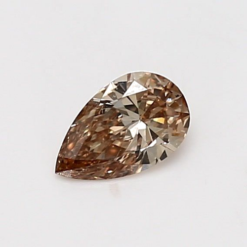 0.38 carat Fancy Yellow-SI1 Natūralus Pear Deimantas (1)
