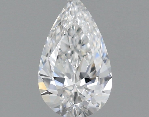 0.3 carat E-VS1 Natūralus Pear Deimantas (1)