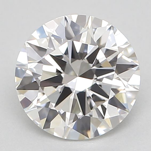 0.59 carat F-VVS1 Excellent cut Natūralus Round Deimantas (1)