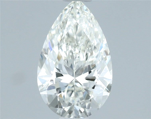 0.9 carat I-IF Natūralus Pear Deimantas (1)
