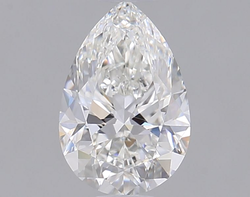 0.56 carat G-IF Natūralus Pear Deimantas (1)
