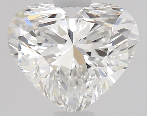 0.63 carat F-VS1 Natūralus Heart Deimantas (1)