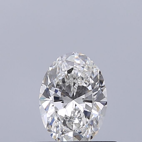 0.4 carat F-VVS1 Natūralus Oval Deimantas (1)