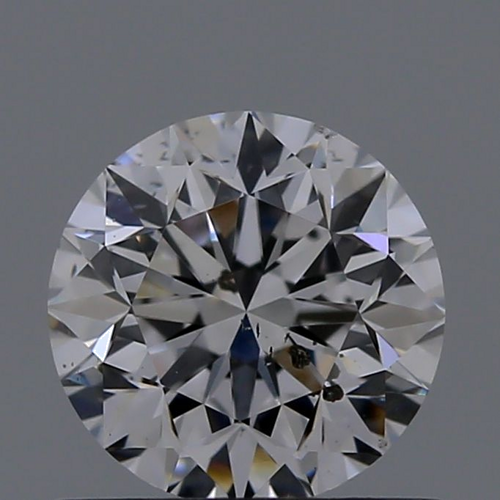 0.71 carat D-SI2 GD cut Natūralus Round Deimantas (1)